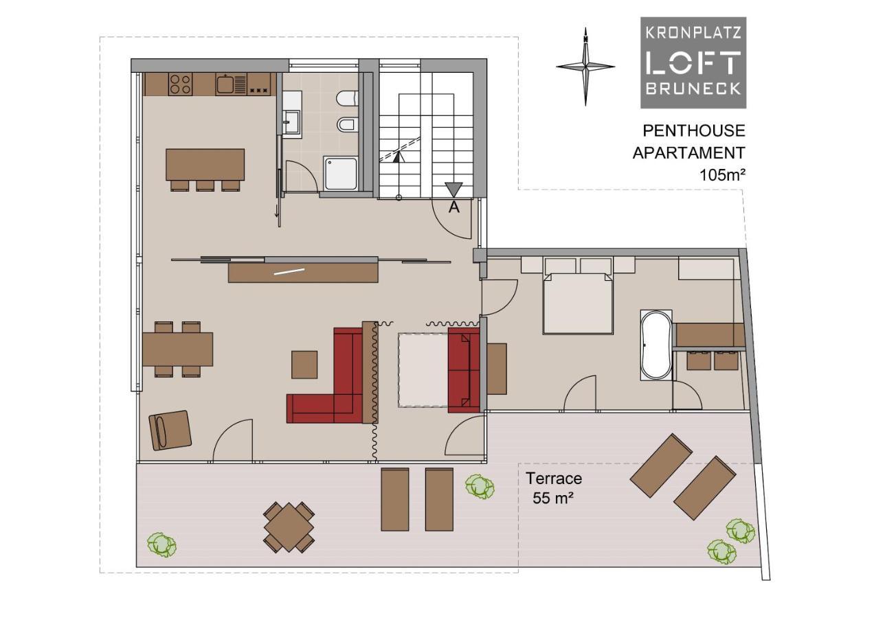 Kronplatz Loft Bruneck Exteriér fotografie